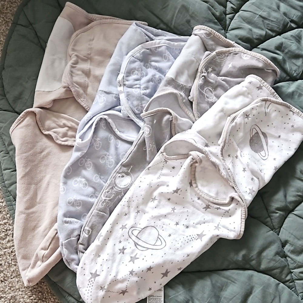 Velcro Swaddle Bundle 0-3